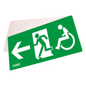 Piktogram HCP 26m enkelsidig, pil vänster - Profilux IP44