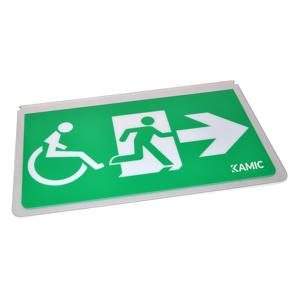 Piktogramskylt HCP 30m, pil V/H - Too Pac