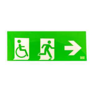 Piktogram HCP pil höger Segui Led 20m L24 