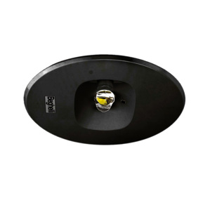 Plura Luce L230 oval lins infälld Svart