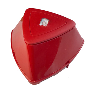 Sirén m blixljus vit LED IP42