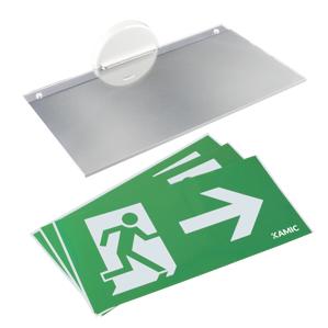 Piktogramset Arque Vit 20m inkl. Plexiskiva