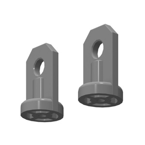 Adapter för pendelmontage med vajer eller kedja Quader