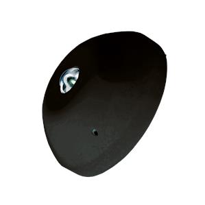 N68 oval lins svart CBS