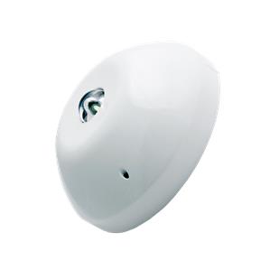 N68 oval lins utanpåliggande vit