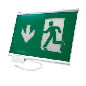 Neptolux 70m pil ned enkelsidig vit/grå CBS