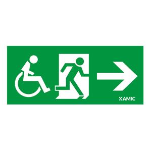 Piktogram Extraline XDID HCP Pil Höger